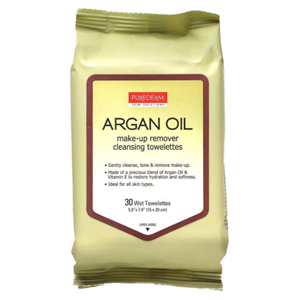 Purederm Argan Oil Make-up Remover Cleansing Towelettes